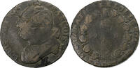 Frankreich 12 deniers françois Louis XVI, Paris, Métal de cloche -