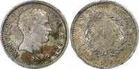 Frankreich Quart Napoleon I, tête de nègre, Paris, Silber, SS+ -