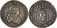 Frankreich 1/3 écu de France Louis XV, Aix, Silber, SS, Gadoury:306 -