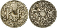 Frankreich 5 Centimes Lindauer, Paris, Fautée non perforée -
