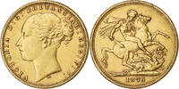 Australien Sovereign Victoria, Melbourne, Gold, SS+ -
