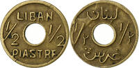 Lebanon 1/2 Piastre French protectorate, Undated (1941), Paris, Emergency WWII -