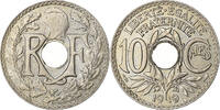 10 Centimes 1919 Paris Frankreich Lindauer, Paris, Kupfer-Nickel, UNZ, Gadoury:286 UNZ