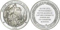 Frankreich Medaille Jeanne d'Arc, Libère Orléans, Franklin Mint, Silber -