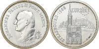 Frankreich Medaille Jean-Paul II, Strasbourg., Monnaie de Paris, Silber -