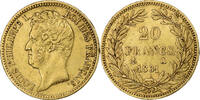 Frankreich 20 Francs Louis-Philippe, Paris, Gold, SS+, Gadoury:1030 -