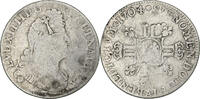 Frankreich 1/4 Ecu Louis XIV, Aux 8 L, Paris, Silber, SGE+, KM:352.1 -