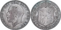 Großbritannien Half crown George V, London, Silber, S, KM:818.2 -
