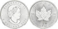 Kanada 5 Dollars Elizabeth II, Maple Leaf, Royal Canadian Mint, Silber -