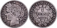 Frankreich Franc Cérès, Paris, Silber, S+, Gadoury:465, Le -