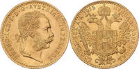 Österreich Ducat Franz Joseph I, Vienna, Restrike, Gold, VZ+, KM:2267 -