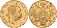 Österreich Ducat Franz Joseph I, Vienna, Restrike, Gold, UNZ, KM:2267 -
