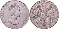 Cookinseln Dollar Elizabeth II, British Royal Mint, Kupfer-Nickel, UNZ -