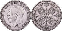 Großbritannien Florin George V, British Royal Mint, Silber, SS+, KM:834 -