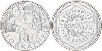 Frankreich 10 Euro Lorraine, Monnaie de Paris, Silber, VZ+ -