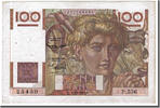 Frankreich 100 Francs Geldschein, 100 F 1945-1954 ''Jeune Paysan'' -