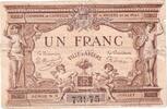Frankreich 1 Franc Serie 3 73975, S, Pirot:8-1 -