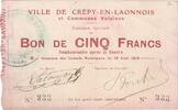 Frankreich 5 Francs 1 Franc, 1915-03-12, 3620, SGE+, Pirot:02-531 -