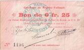 Frankreich 25 Centimes 1915-08-18, 1196, S, Pirot:02-531 -