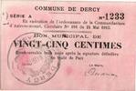 Frankreich 25 Centimes 10 Centimes, 1915-03-18, S+, Pirot:02-531 -