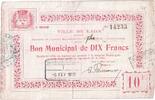 Frankreich 10 Francs 1916-02-05, 14233, S, Pirot:02-1309 -
