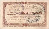 Frankreich 5 Francs 50 Centimes, 1915-08-13, 8543, S, Pirot:02-1309 -