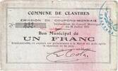 Frankreich 1 Franc 25 Centimes, 1915-07-30, 1942, S, Pirot:02-1309 -