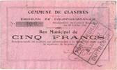 Frankreich 5 Francs 25 Centimes, 1915-07-30, 1942, S, Pirot:02-1309 -