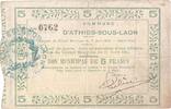 Frankreich 5 Francs 1915-04-11, 0762, S, Pirot:02-1309 -