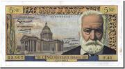 Frankreich 5 Nouveaux Francs Geldschein, 5 NF 1959-1965 ''Victor Hugo'' -