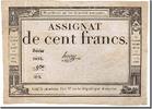 Frankreich 100 Francs Geldschein, Henry, VZ, KM:A78, Lafaurie:173 -