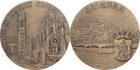 Portugal Medaille Université de Coimbra, Bronze, Cabral Antunes, VZ -