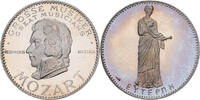 Österreich Medaille Mozart, Kupfer-Nickel, UNZ -