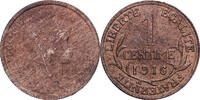 Frankreich Centime Dupuis, Paris, Bronze, S+, Gadoury:90, KM:840 -