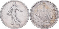 Frankreich Franc Semeuse, Paris, Silber, S+, KM:844.1 -