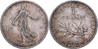 Frankreich Franc Semeuse, Paris, Silber, SS, KM:844.1 -