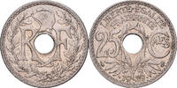 Frankreich 25 Centimes Lindauer, Cupronickel, VZ+, Gadoury:380, KM:867b -