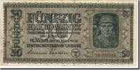 Ukraine 50 Karbowanez Geldschein, 1942-03-10, SS -