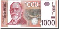 Serbien 1000 Dinara Geldschein, UNZ -