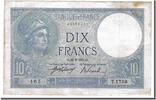 Frankreich 10 Francs Geldschein, 10 F 1916-1942 ''Minerve'', 1916-09-22 -