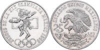 Mexiko 25 Pesos 1968 Mo Mexico City, Silber, SS+, KM:479.1 SS+ 39,95 EUR  zzgl. 4,95 EUR Versand