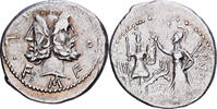 Denarius Roman Republic, Furia, Rome, Silber, S+, Crawford:281/1 -