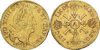 Frankreich Louis d'or aux 4 L Louis XIV, Paris, réformé, Gold, SS+ -