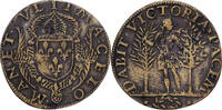 Frankreich betaalpenning Henri III, Kupfer, SS -