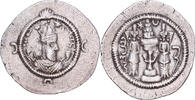 Drachm Sasanian Kings, Khusrau I, YZ (Yazd), Silber, SS -