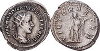 Antoninianus Roman Empire, Gordian III, Rome, Silber, SS, Cohen:348 -