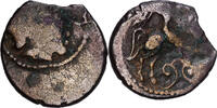 Drachme au cavalié ailé Gaul, Pictones, Poitiers, Silber, S -