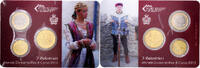 San Marino 10c. + 50c. + 1€ I Balestrieri, Rome, STGL -