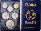 Spanien Set 50 cts. - 100 Pesetas Madrid, Coupe du monde de football -