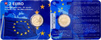 Slowakei 2 Euro European Union Flag, BU, Kremnica, Bi-Metallic, STGL -